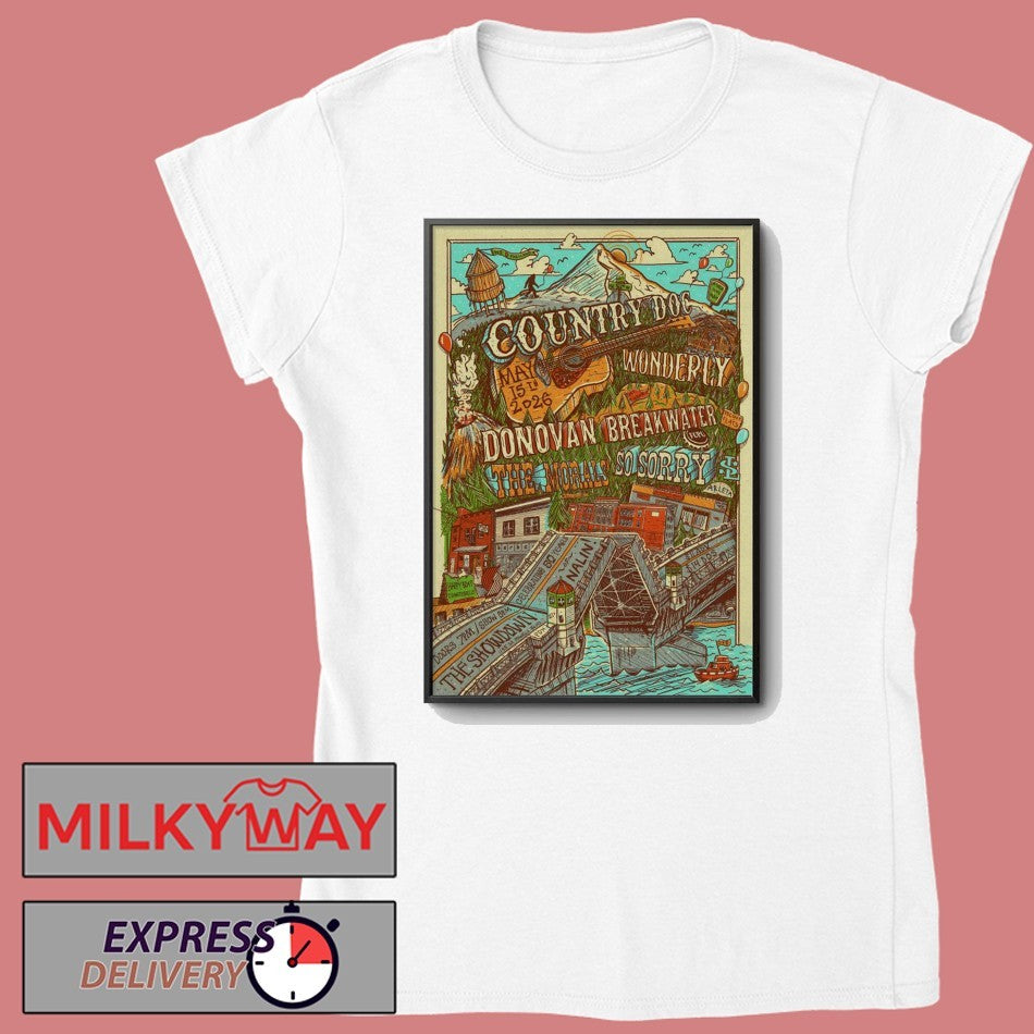 Country Doc May 15 2026 Portland OR Poster shirt