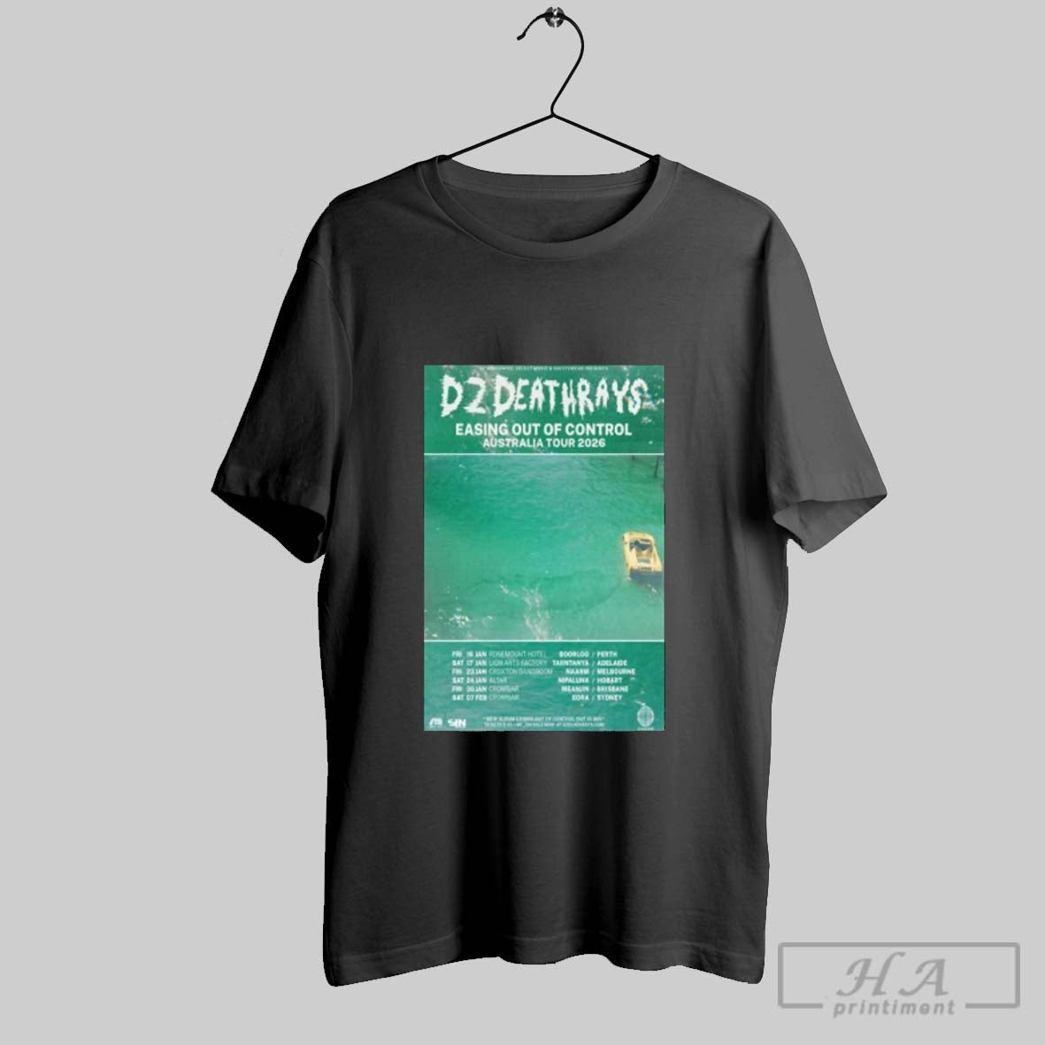 Official Dz Deathrays Easing Out Of Control Australia Tour 2025