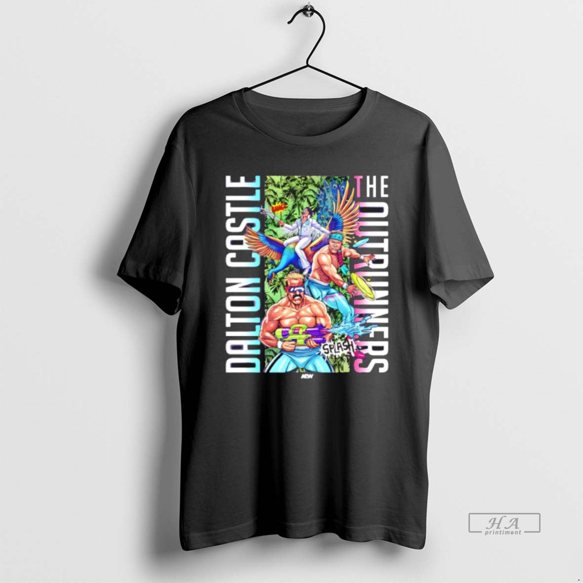 Official Dalton Castle And The Outrunners Peacockrunners Caricature T-Shirts, Hoodie, Sweatshirt | PureTeeCo.com