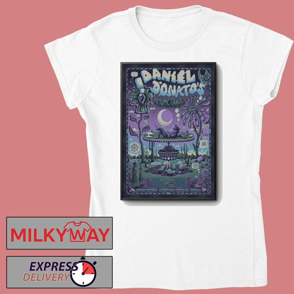 Daniel Donato’s Cosmic Country Horizons Spring Tour 26 Poster shirt