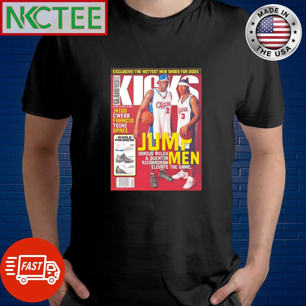 Official Darius Miles and Quentin Richardson elevate The Game Jump Men shirt