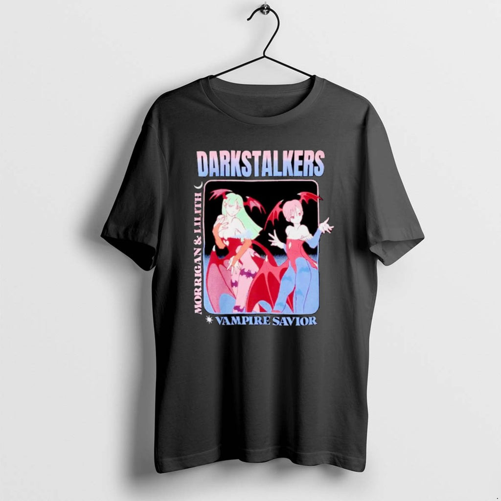 Official Darkstalkers Morrigan And Lilith T-Shirts, Hoodie, Sweatshirt | PureTeeCo.com
