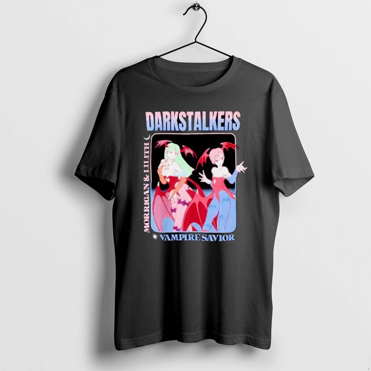 Official Darkstalkers Morrigan And Lilith T-Shirts, Hoodie, Sweatshirt | PureTeeCo.com