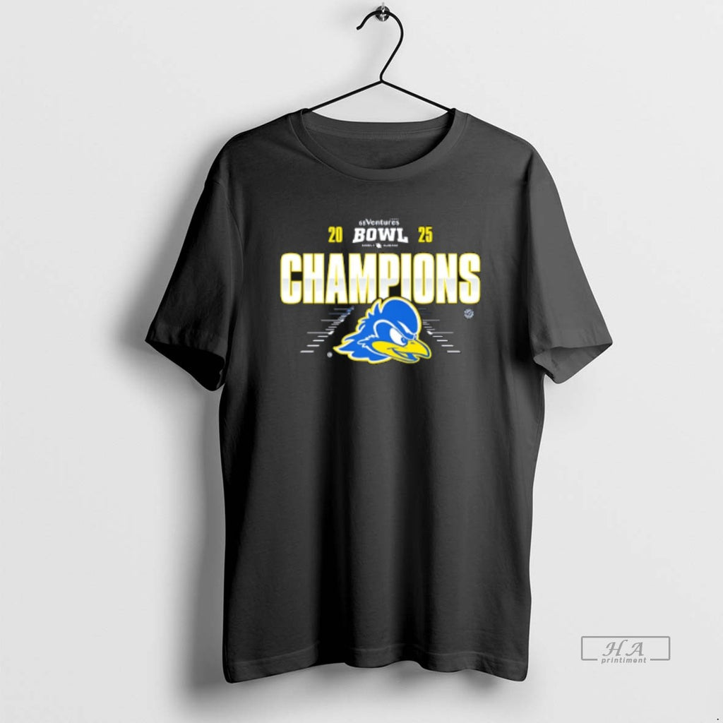 Official Delaware 2025 68 Ventures Bowl Champions T-Shirts, Hoodie, Sweatshirt | PureTeeCo.com
