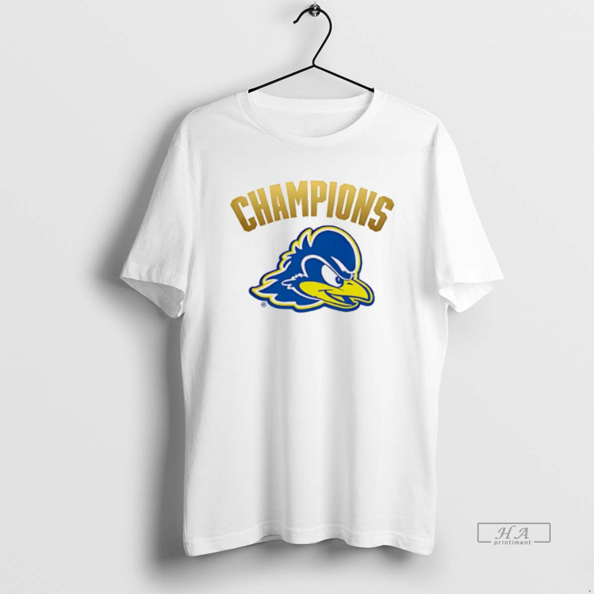 Official Delaware Fightin Blue Hens Football 68 Ventures Bowl Champions 2025 Logo T-Shirts, Hoodie, Sweatshirt