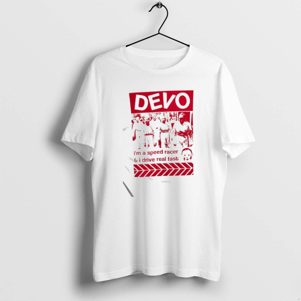 Official Devo Im A Speed Racer And I Drive Real Fast T-Shirts, Hoodie, Sweatshirt | PureTeeCo.com