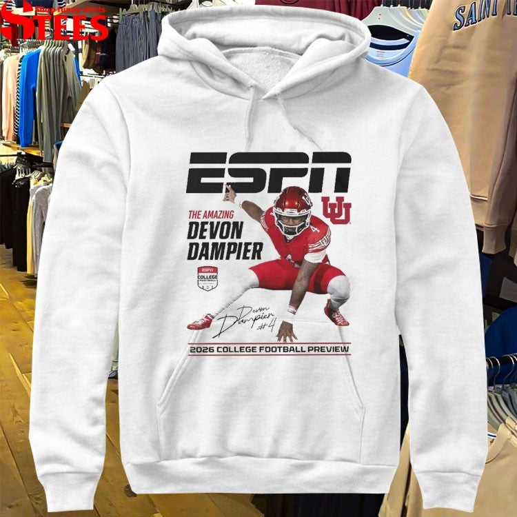 Devon Dampier ESPN The Amazing 2026 College Football Preview T-shirts