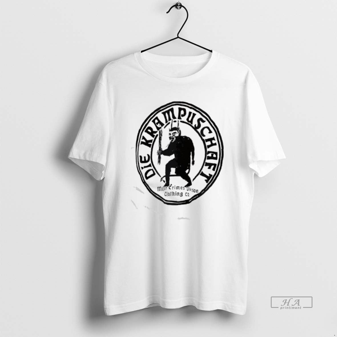 Official Die Krampuschaft More Crimes Please Clothing Co T-Shirts, Hoodie, Sweatshirt | PureTeeCo.com