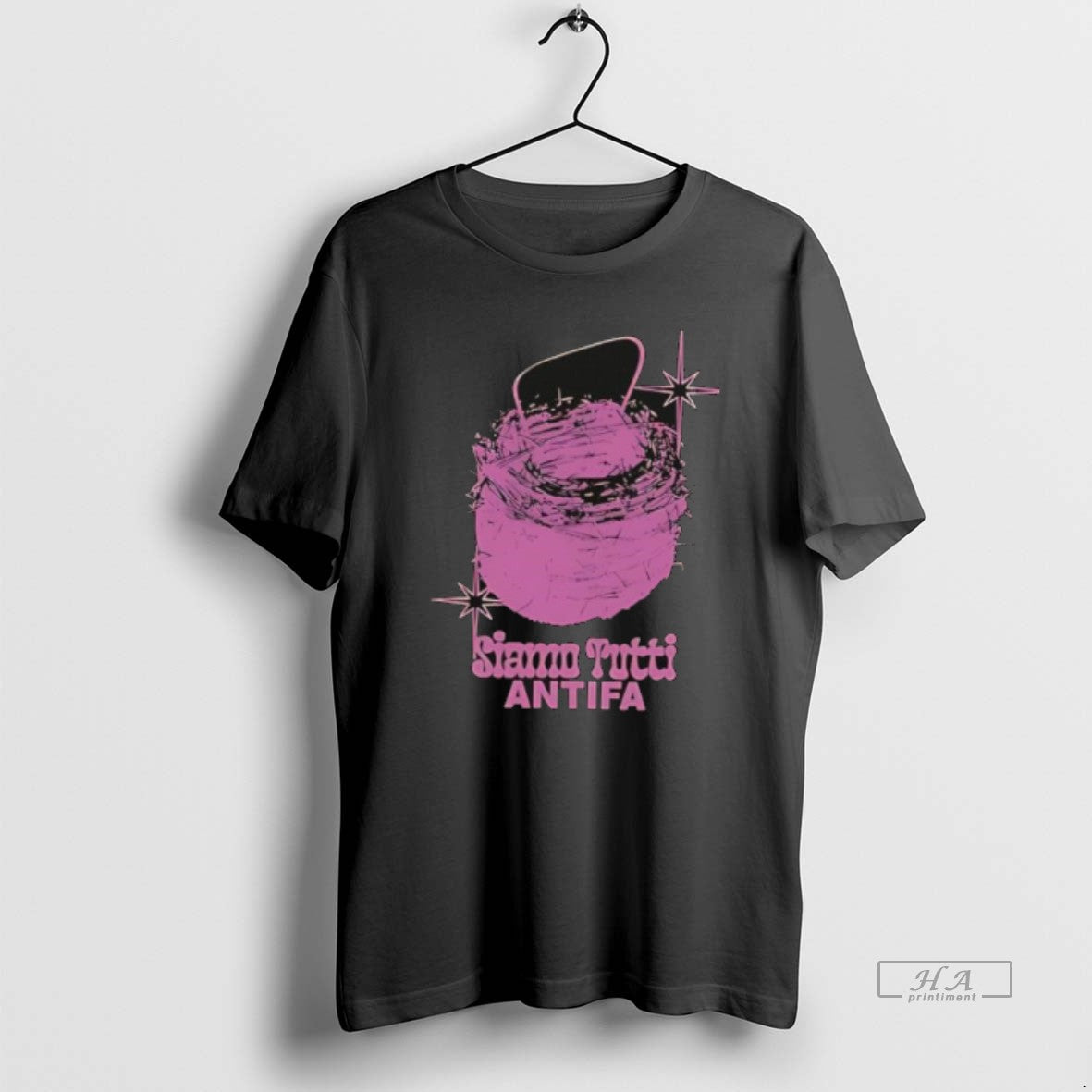 Official Disarstar Merch Store Siamo Tutti Antifa 2023 T-Shirts, Hoodie, Sweatshirt | PureTeeCo.com