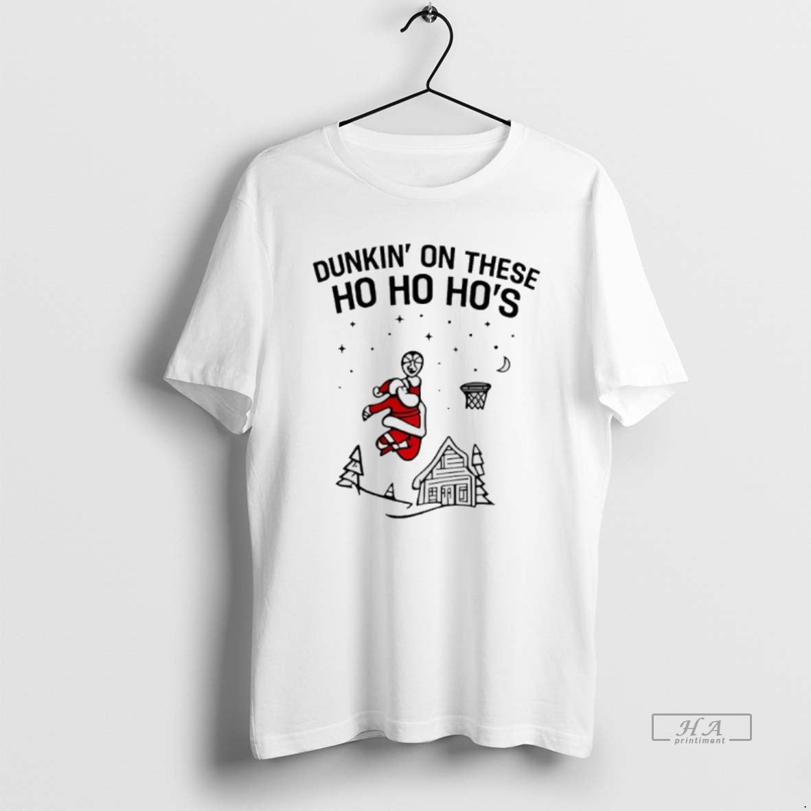 Official Duckin On These Ho Ho Hos Santa T-Shirts, Hoodie, Sweatshirt | PureTeeCo.com