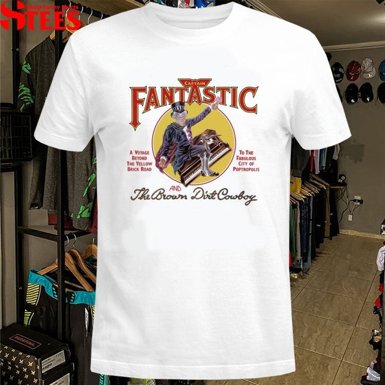 Elton John Captain Fantastic And The Brown Dirt Cowboy T-shirts