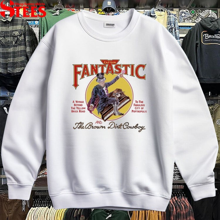 Elton John Captain Fantastic And The Brown Dirt Cowboy T-shirts