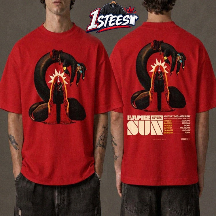 Empire Of The Sun Ask That God Afterlife Tour 2027 Australia And New Zealand T-shirts