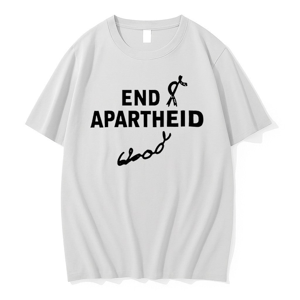 Official End Apartheid Human Rights Activism T Shirts Jpg
