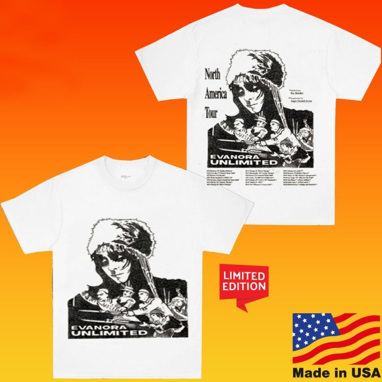 Evanora Unlimited North America Tour 2026 T-Shirts