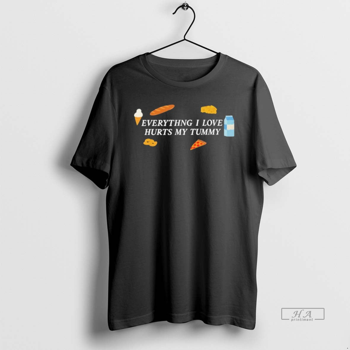 Official Everything I Love Hurts My Tummy T-Shirts, Hoodie, Sweatshirt | PureTeeCo.com