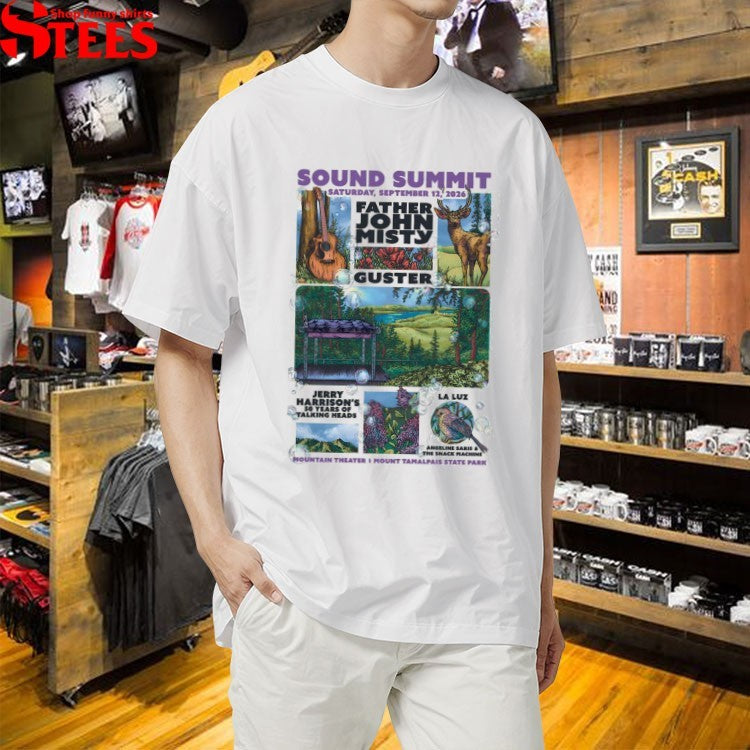 Father John Misty Sound Summit 2026 In Marin County MD On September 12 2026 T-shirts