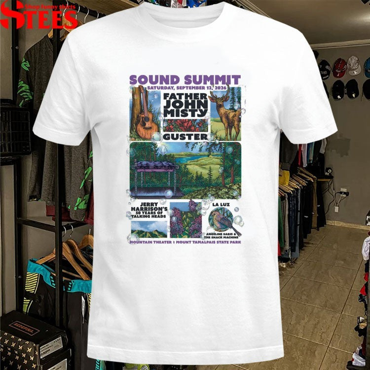 Father John Misty Sound Summit 2026 In Marin County MD On September 12 2026 T-shirts