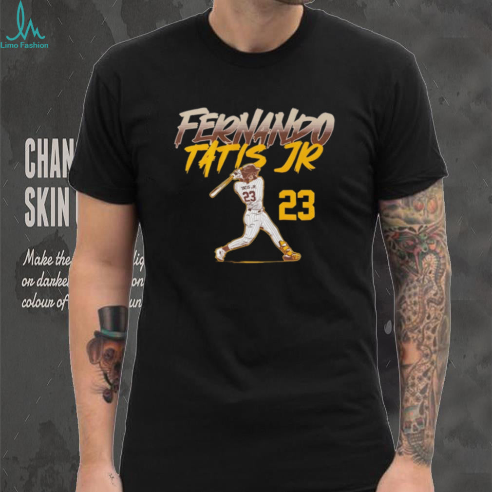 Fernando Tatis Jr San Diego Slugger Swing Number shirt