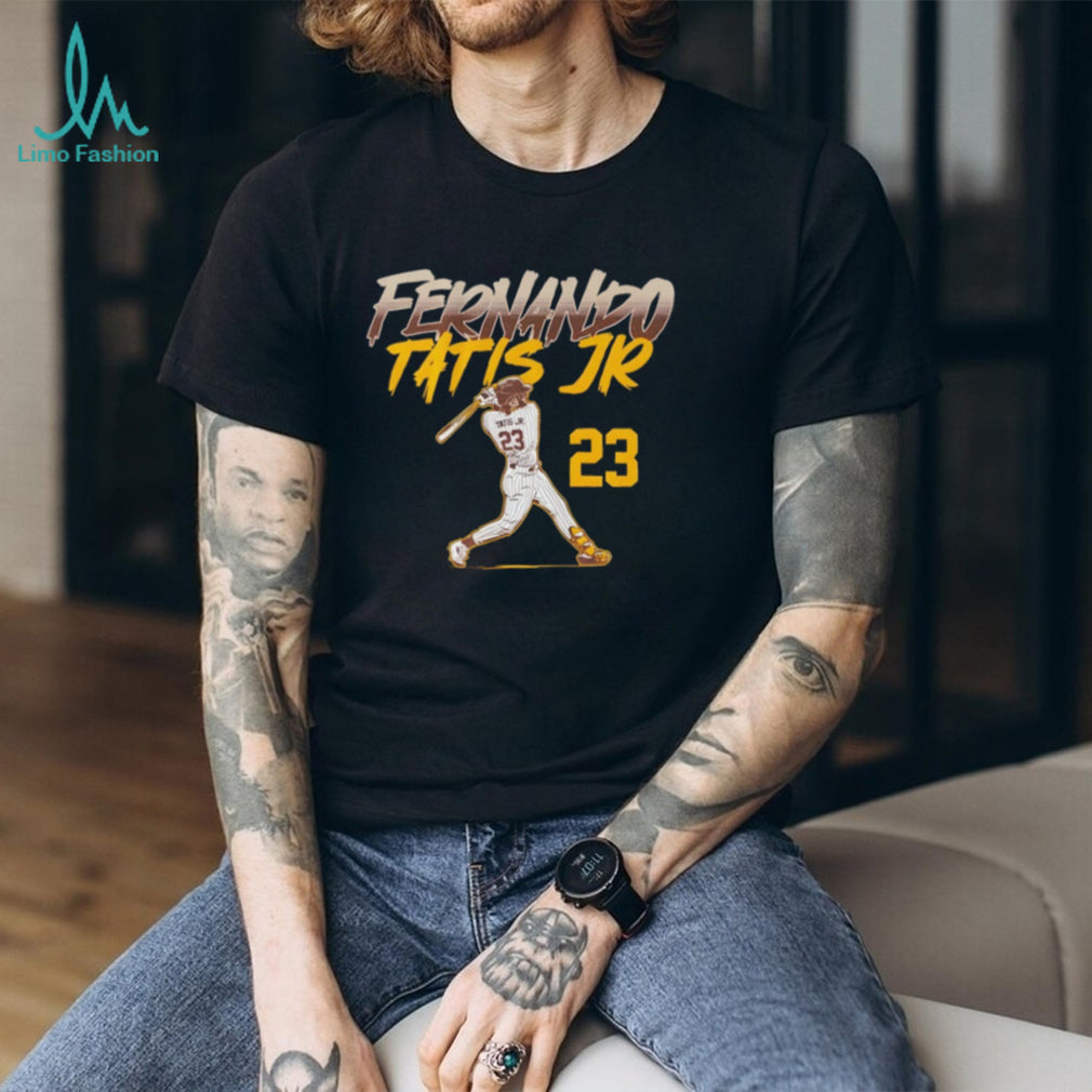 Fernando Tatis Jr San Diego Slugger Swing Number shirt