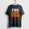 Official Fire Duke Tobin Text Simple T-Shirts, Hoodie, Sweatshirt | PureTeeCo.com