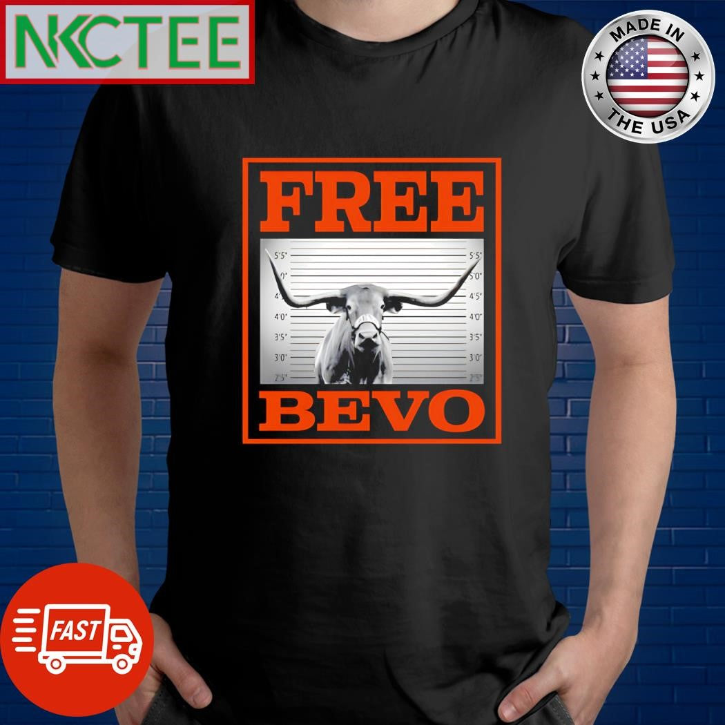Official Free Bevo bull mugshot shirt