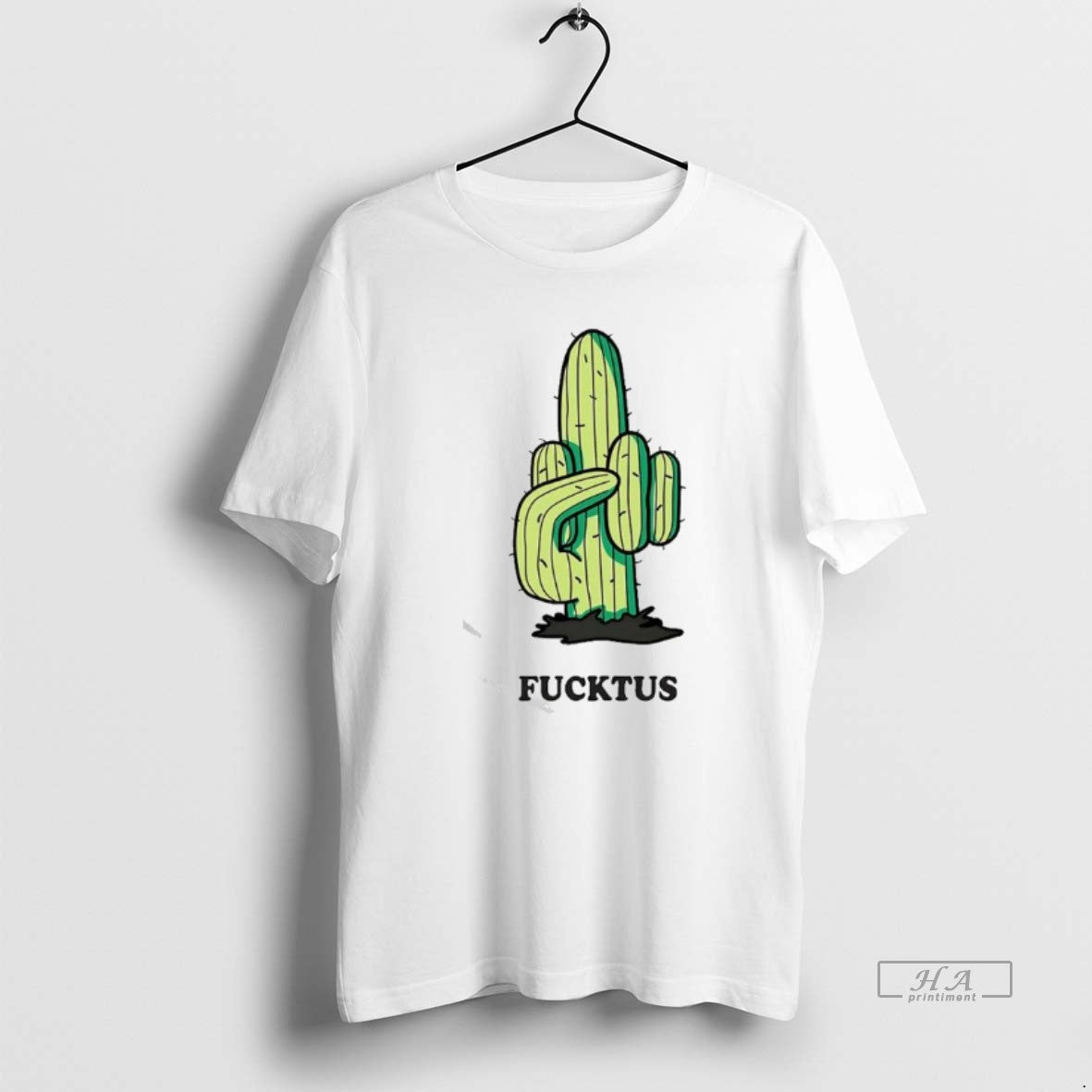 Official Fucktus Cartoon Cactus Graphic T-Shirts, Hoodie, Sweatshirt | PureTeeCo.com