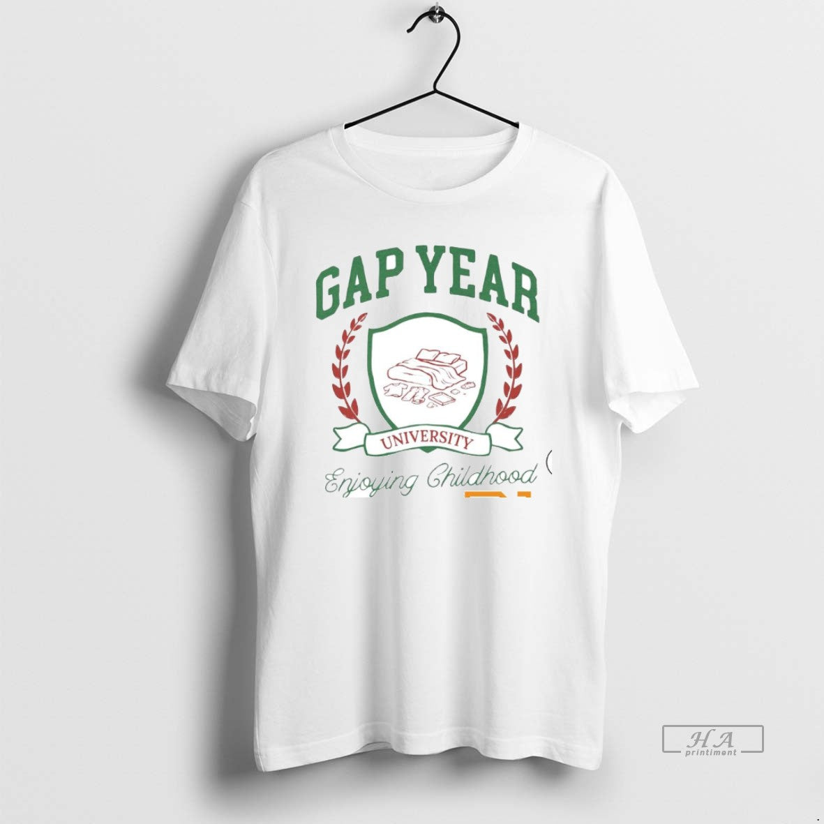 Official Gap Year University Enjoying Childhood T-Shirts, Hoodie, Sweatshirt | PureTeeCo.com