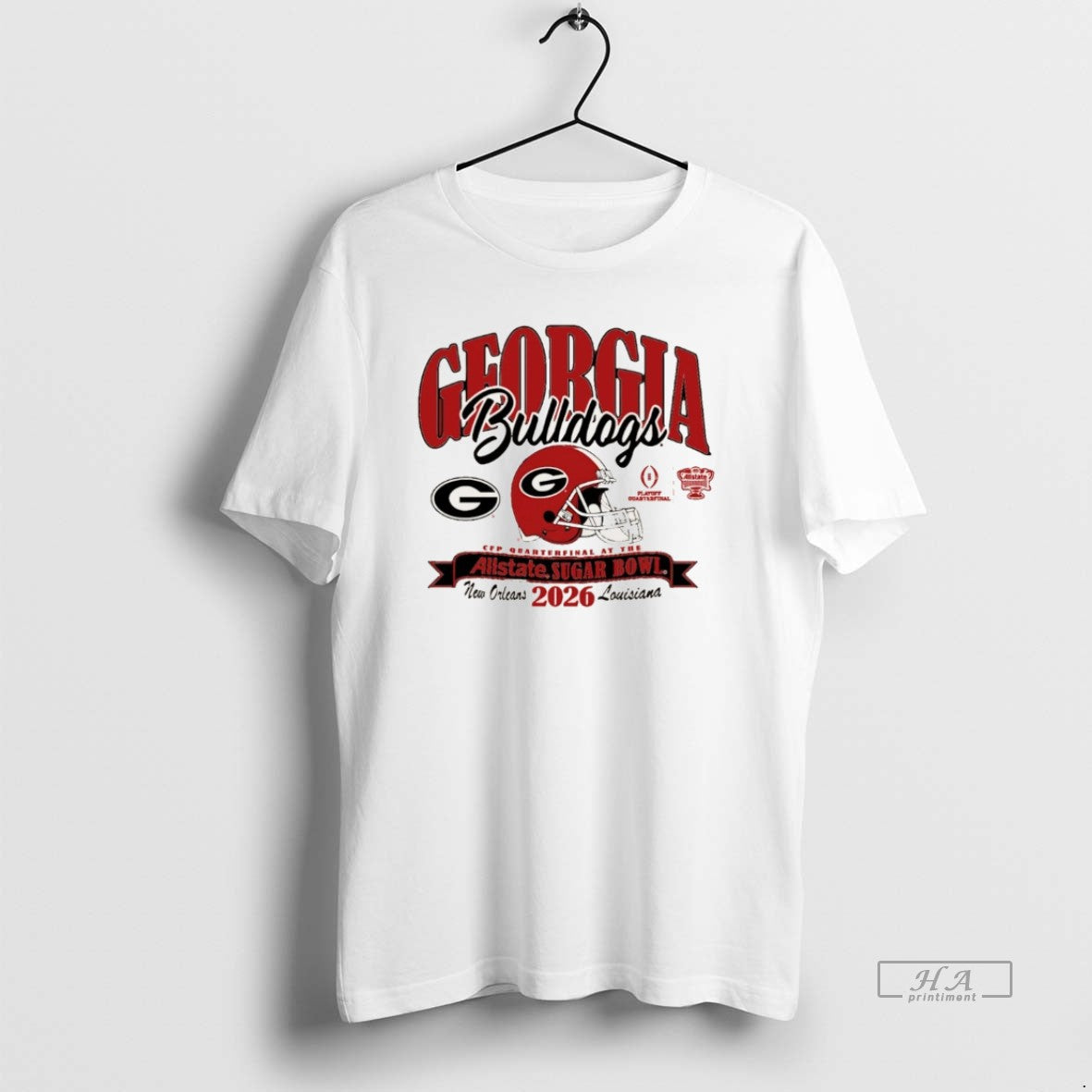 Official Georgia Bulldogs College Football Playoff 2026 Sugar Bowl Christmas T-Shirts, Hoodie, Sweatshirt | PureTeeCo.com
