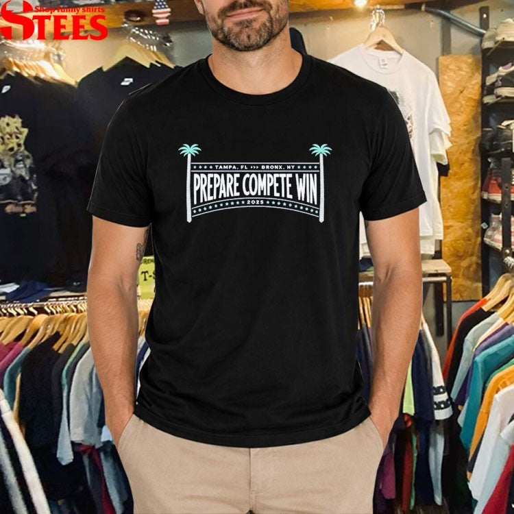 Gerrit Cole Prepare Compete Win Tampa FL Bronx NY T-shirts