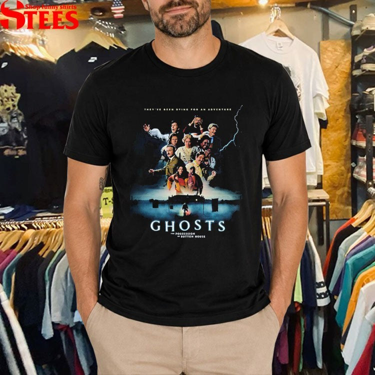 Ghosts The Possession Of Button House They’ve Been Dying For An Adventure Only In Cinemas On October 23 2026 T-Shirts