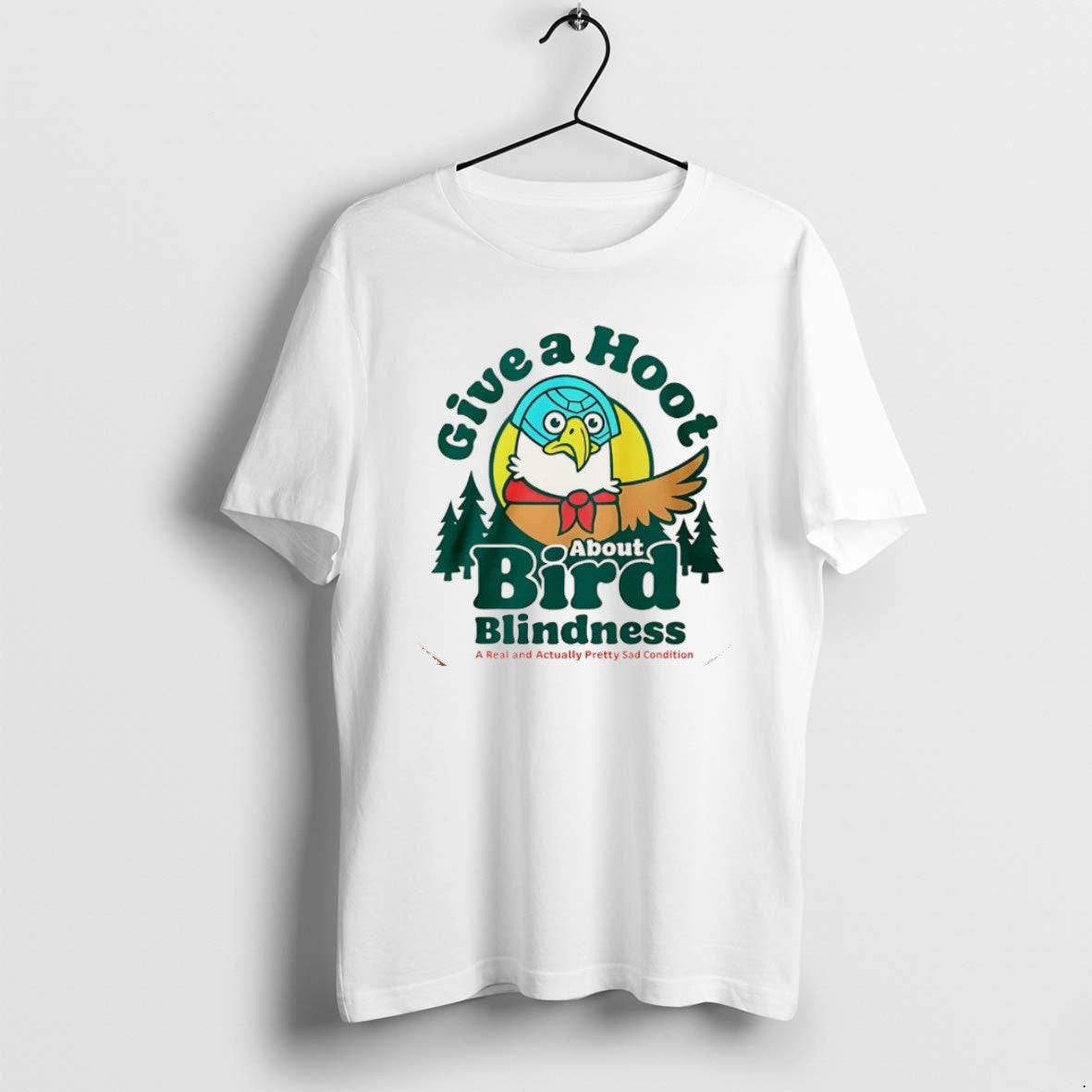 Official Give A Hoot About Bird Blindness Christmas T-Shirts, Hoodie, Sweatshirt | PureTeeCo.com