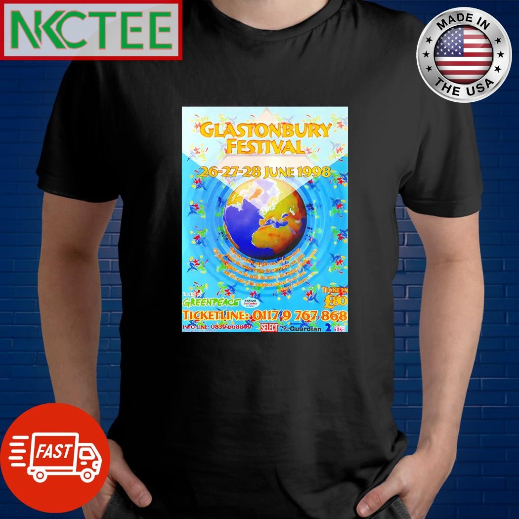 Official Glastonbury Festival 1998 shirt