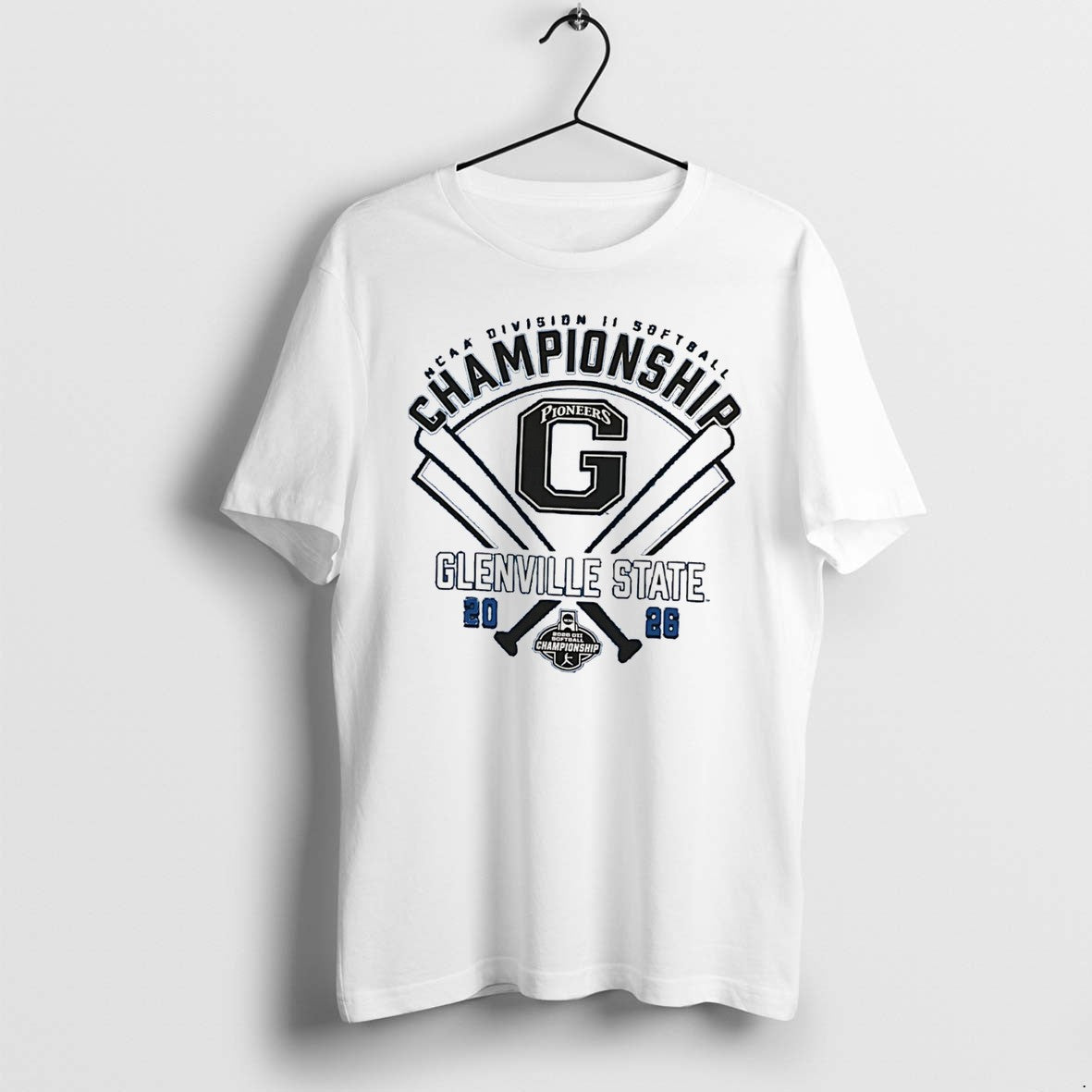 Official Glenville State Ncaa Division Ii Softball Championship 2026 Tee T Shirts