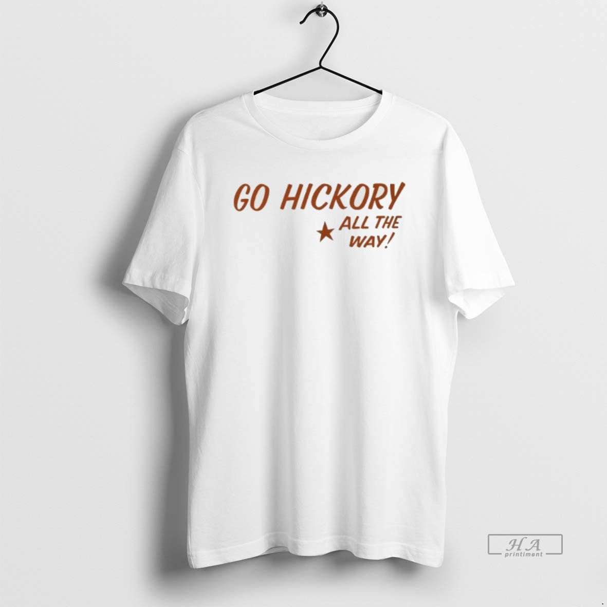 Official Go Hickory All The Way T-Shirts, Hoodie, Sweatshirt | PureTeeCo.com