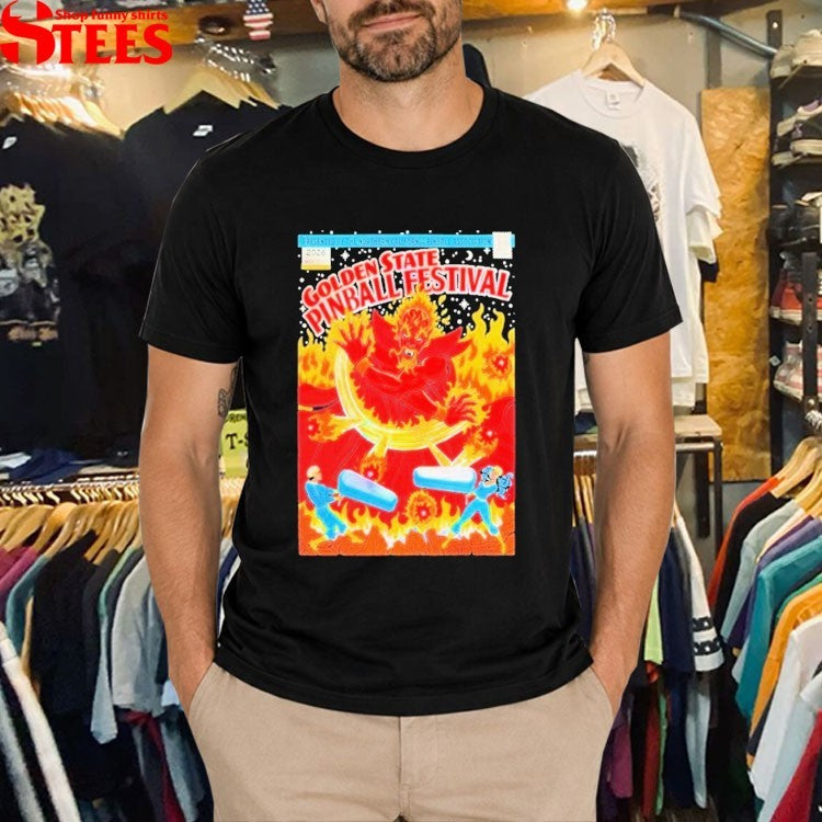 Golden State Pinball Festival May 17 2026 Lodi, CA T-shirts