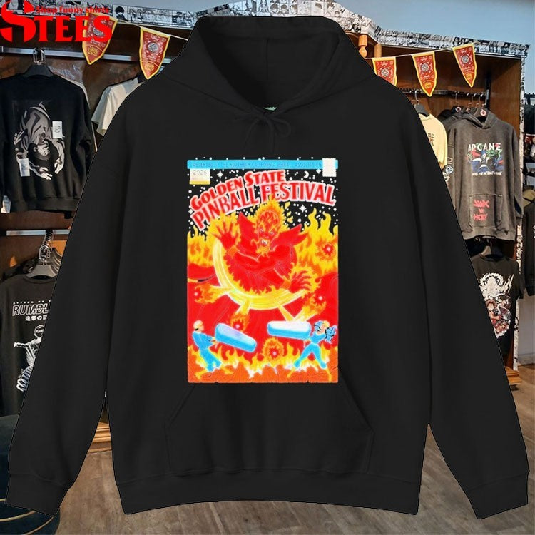 Golden State Pinball Festival May 17 2026 Lodi, CA T-shirts