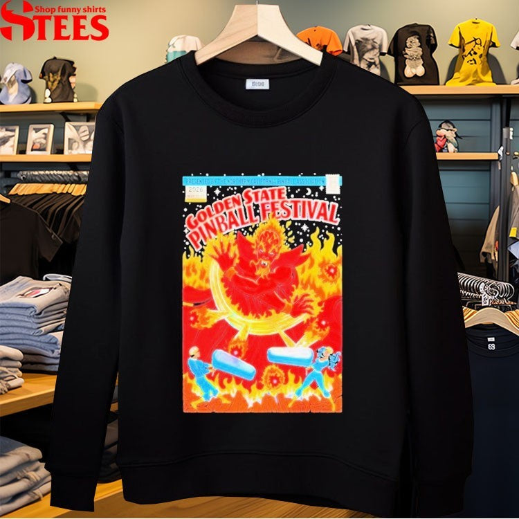 Golden State Pinball Festival May 17 2026 Lodi, CA T-shirts