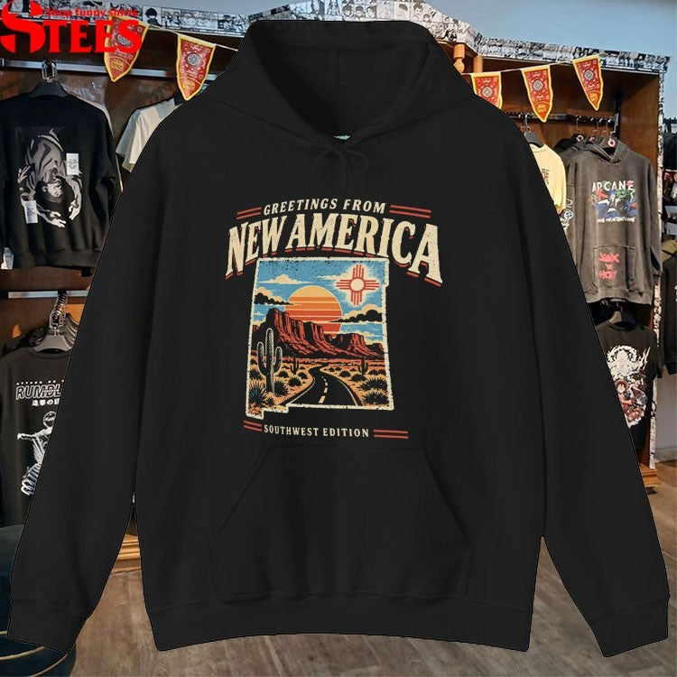 Greetings From New America Southwest T-shirts