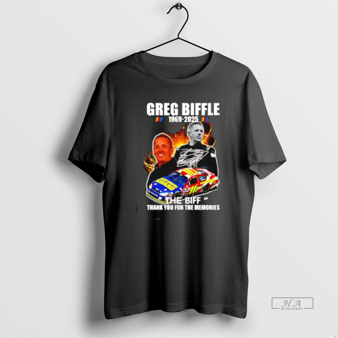 Official Greg Biffle 1969 2025 The Biff Thank You For The Memories T-Shirts, Hoodie, Sweatshirt | PureTeeCo.com