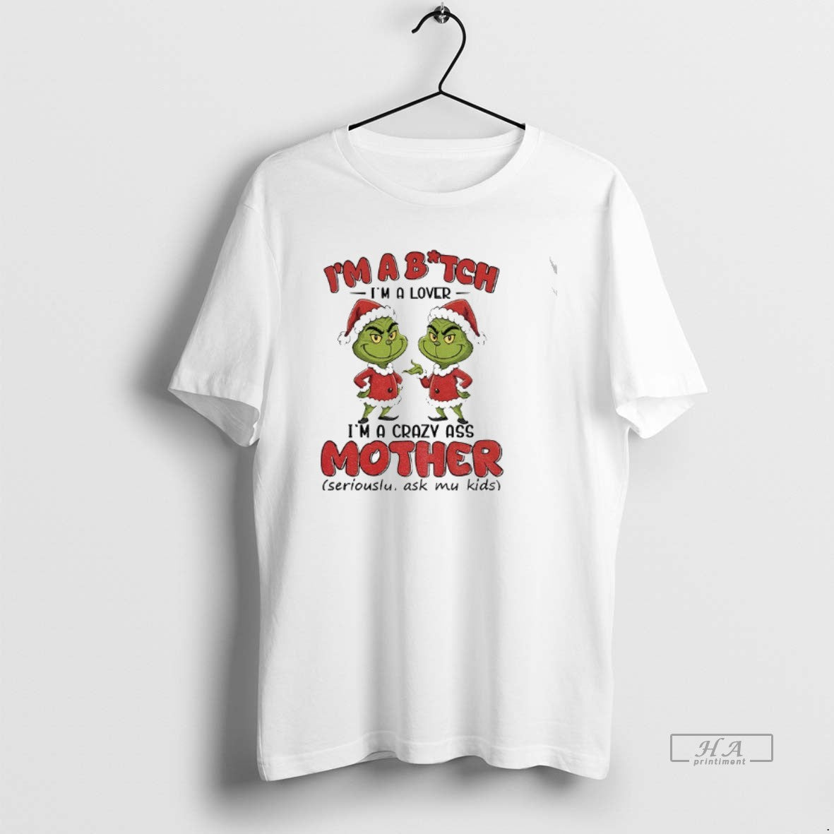 Official Grinch Santa Im Going To Let God Fix It Because If I Fix It T-Shirts, Hoodie, Sweatshirt | PureTeeCo.com