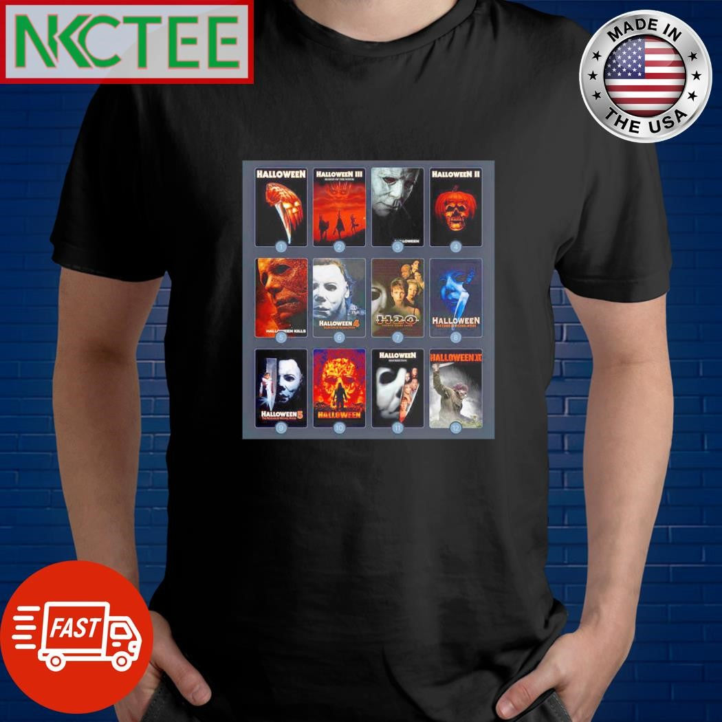 Official Halloween series movies shirt