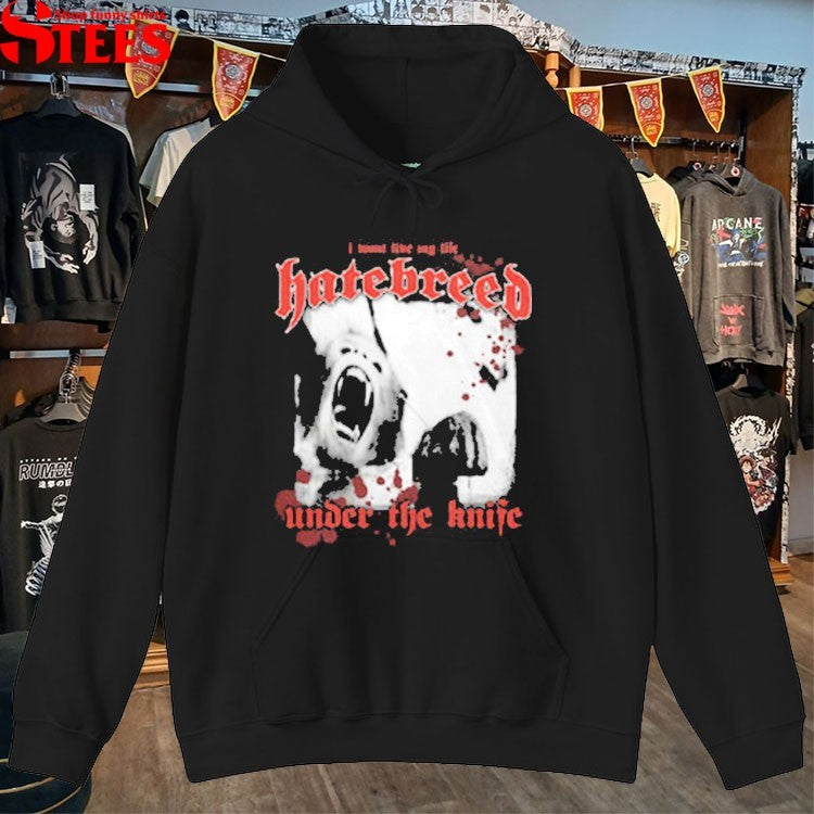Hatebreed Under The Knife I Would Live My Life T-shirts