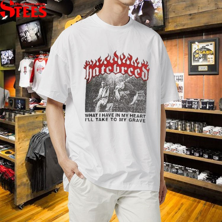 Hatebreed What I Have In My Heart I’ll Take To My Grave 1997 Tour T-shirts