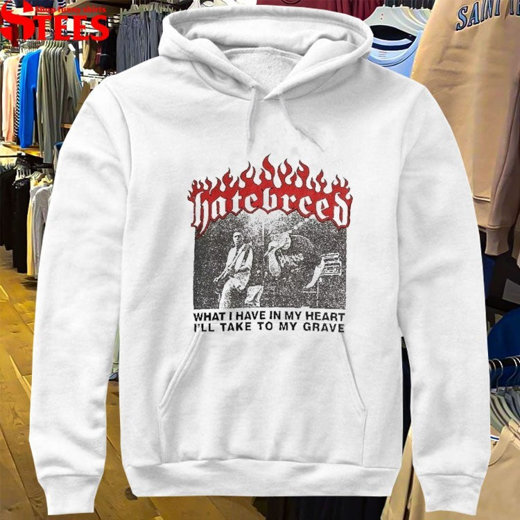 Hatebreed What I Have In My Heart I’ll Take To My Grave 1997 Tour T-shirts