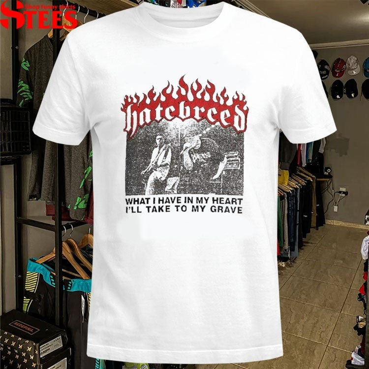 Hatebreed What I Have In My Heart I’ll Take To My Grave 1997 Tour T-shirts