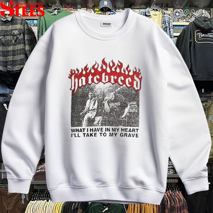 Hatebreed What I Have In My Heart I’ll Take To My Grave 1997 Tour T-shirts