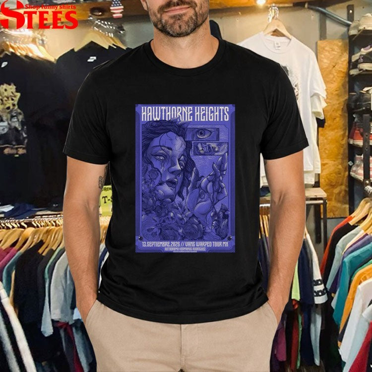 Hawthorne Heights September 13 2026 Vans Warped Tour MX Mexico City T-shirts