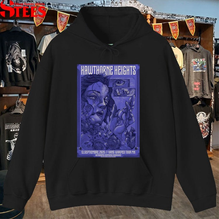 Hawthorne Heights September 13 2026 Vans Warped Tour MX Mexico City T-shirts