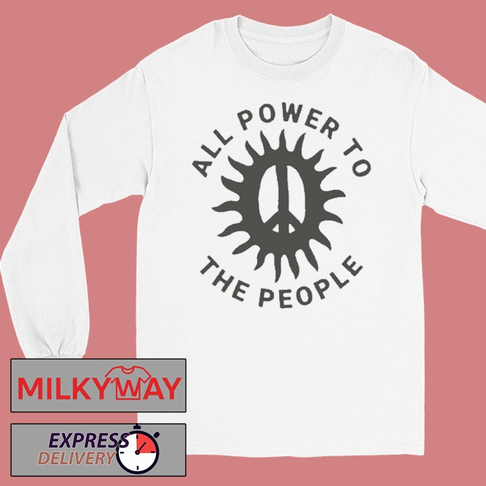 Hayley Williams White T-Shirt All Powel To The People 2026 shirt
